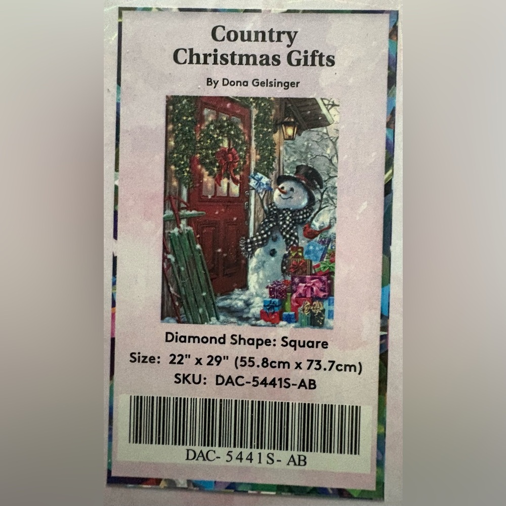 Diamond Art Club Country Christmas Gifts Dana Gelsinger Diamond Painting